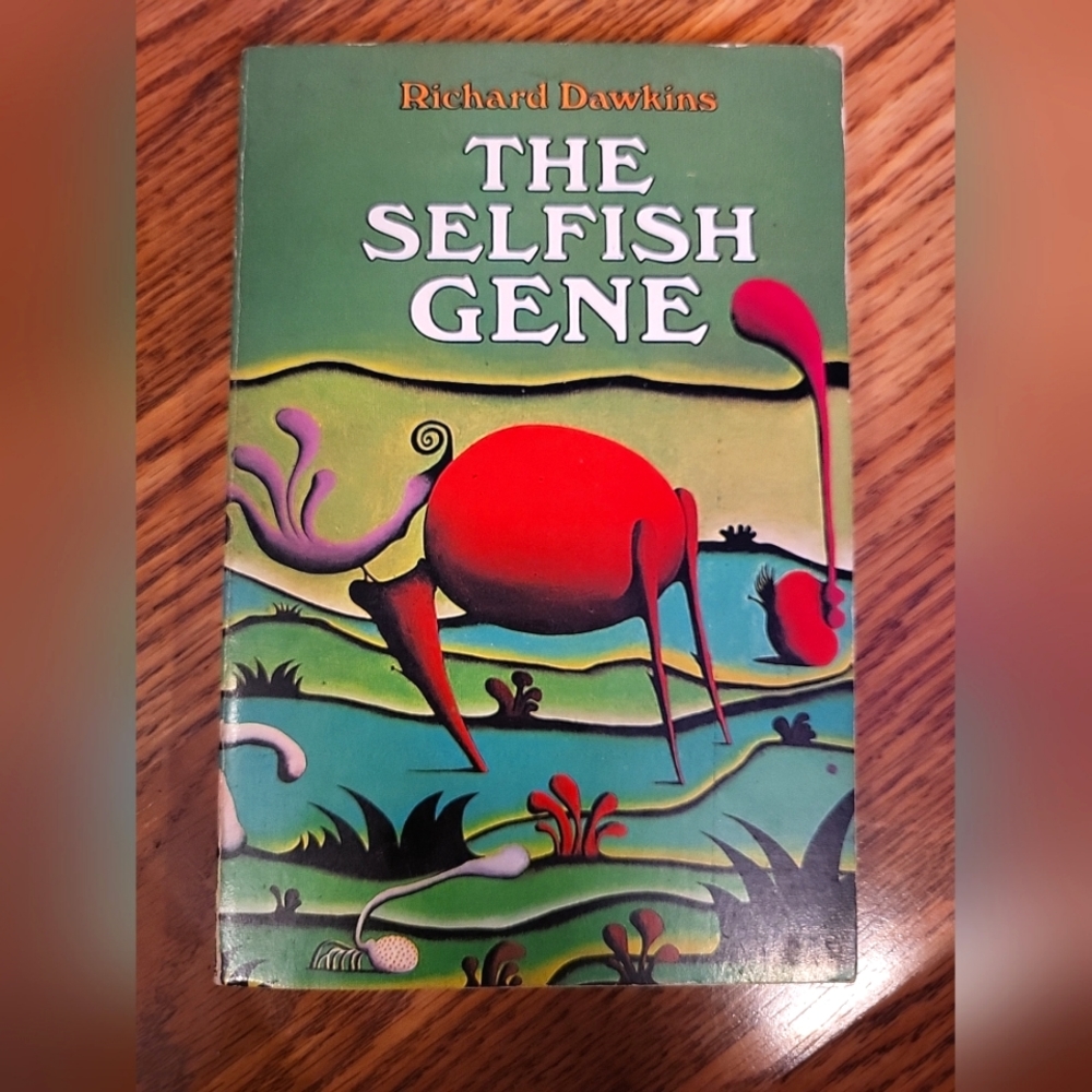 The Selfish Gene Richard Dawkins vintage book paperback self help